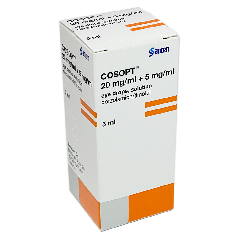 Cosopt Eye Drops (Dorzolamide/Timolol) - Emergency Medicines