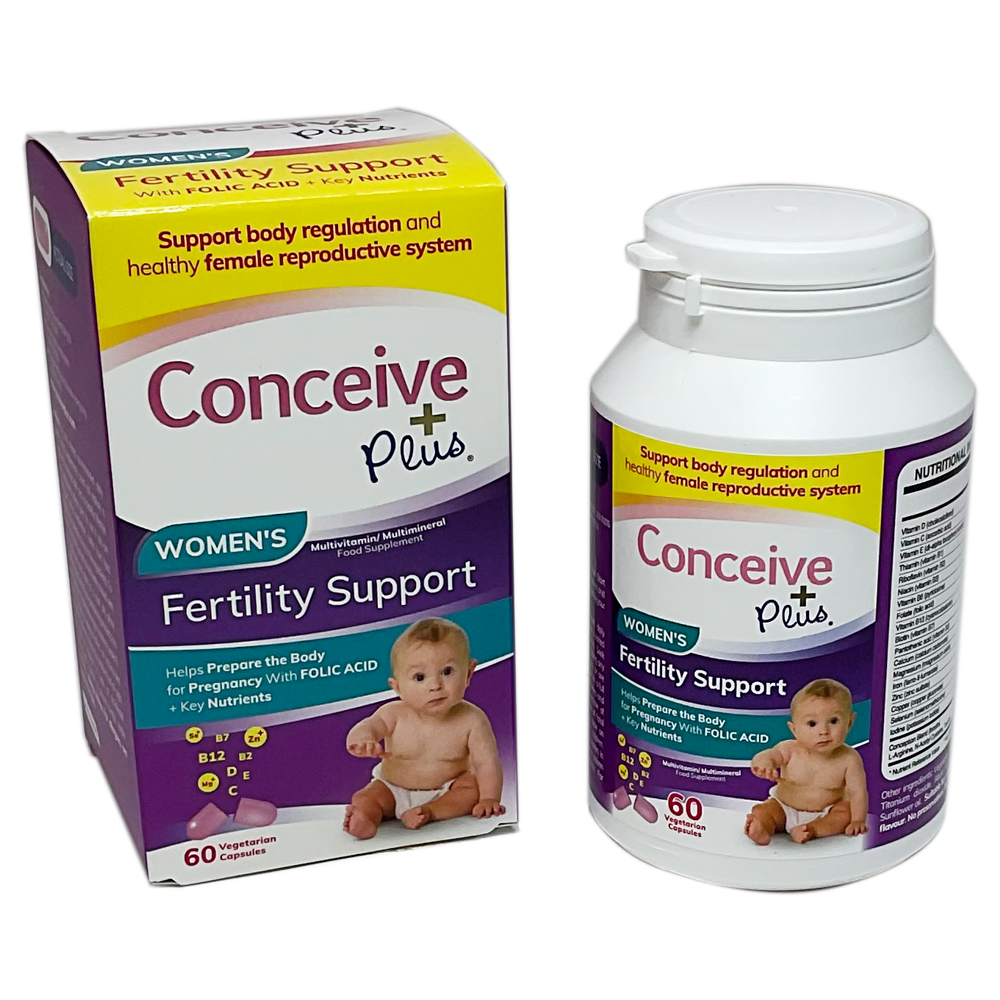 Conceive Plus Fertility Support Capsules - 60 Capsules - Vitamins and Supplements