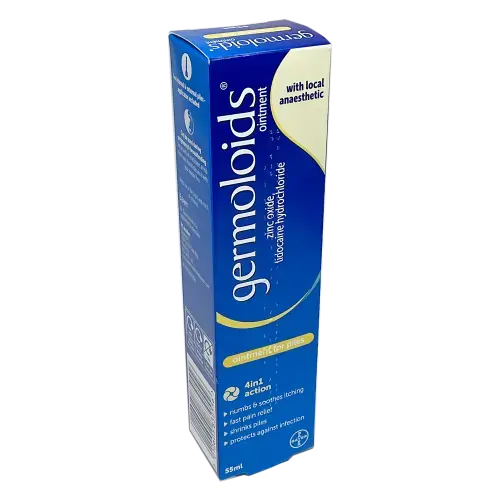 Germoloids Ointment 55ml - Haemorrhoids and Piles
