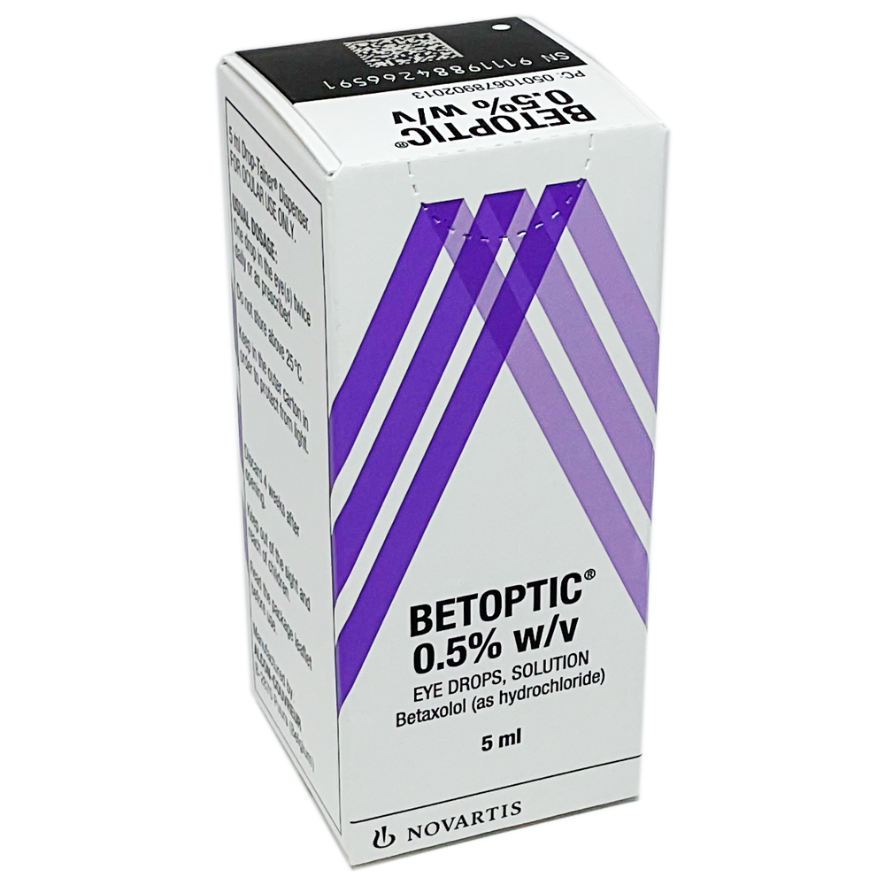 Betopic 0.5% Eye Drops (Betaxolol) - Emergency Medicines