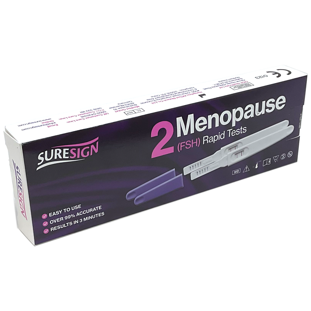 Suresign Menopause Rapid Tests (FSH) Twin Pack - Electrical Health and Diagnostic
