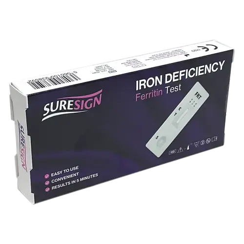 Suresign Iron Deficiency Ferritin Test Purple Box
