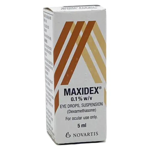 Maxidex Eye Drops (Dexamethasone) - Emergency Medicines