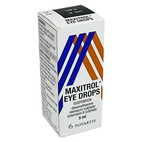Maxitrol (Dexamethasone/Neomycin/Polymycin B Sulphate) - Emergency Medicines