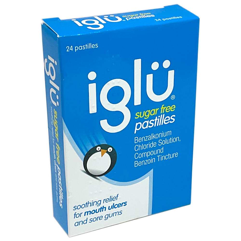 Iglu Sugar Free Pastilles x24 - Dental Products