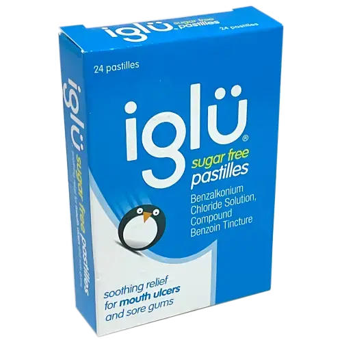 Iglu Sugar Free Pastilles x24 - Dental Products