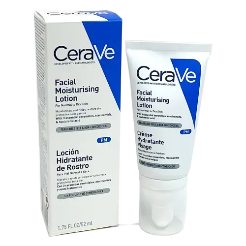 CeraVe PM Facial Moisturising Lotion 52ml - Creams and Ointments