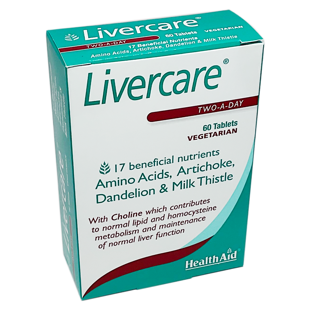 Livercare Two-A-Day Tablets x60 - Vitamins and Supplements