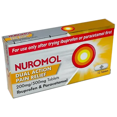 Nuromol 12x Tablets - Pain Relief