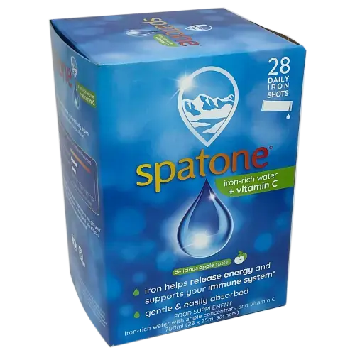 Spatone Apple Iron and Vitamin C x28 Sachets - Vitamins and Supplements