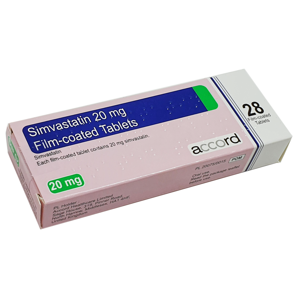 Simvastatin Tablets SimplyMeds Online