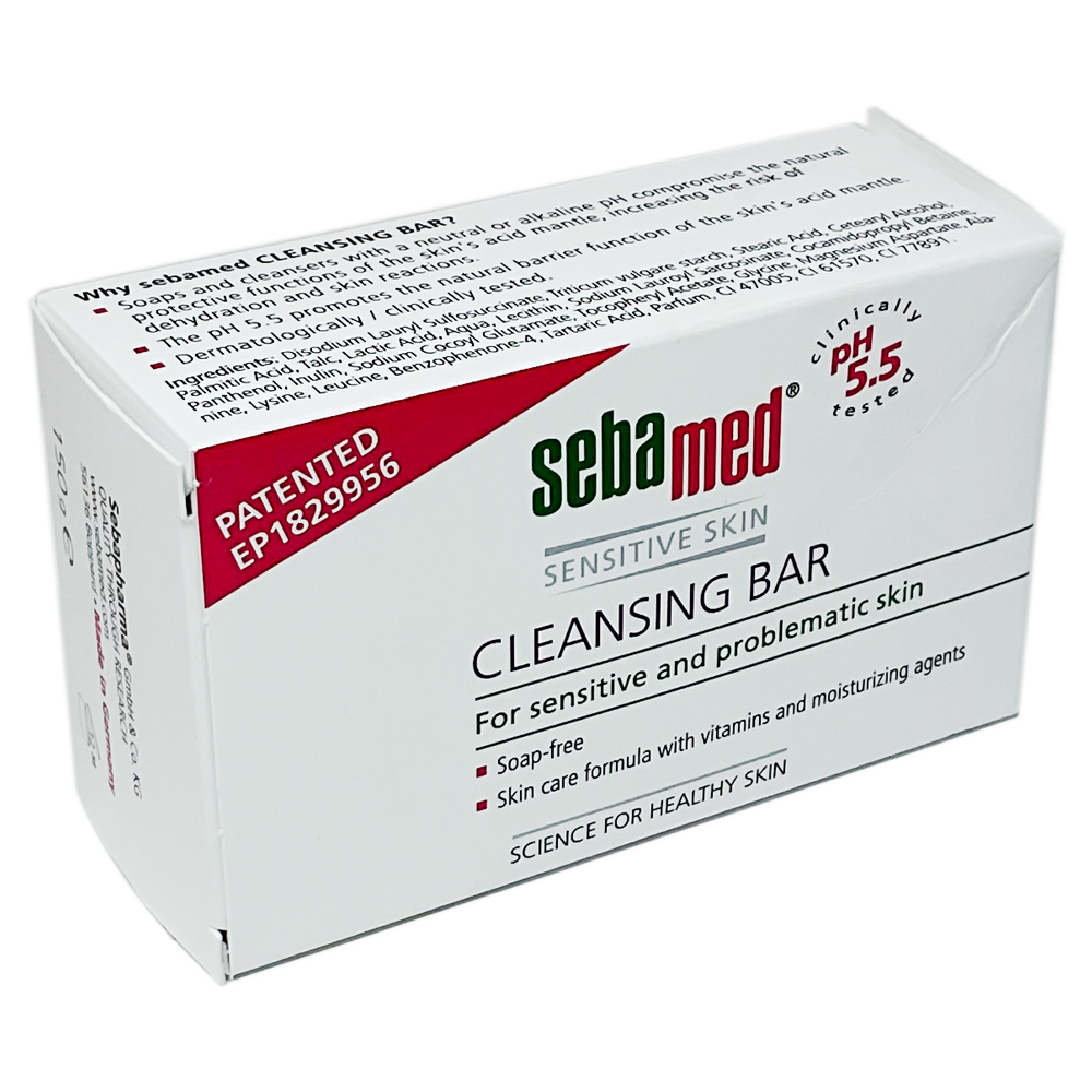 Sebamed Cleansing Bar For Sensitive & Problematic Skin 150g - Skin Care