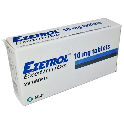 Ezetimibe (Ezetrol) 10mg Tablets - High Cholesterol