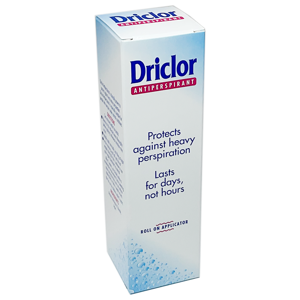 Driclor Roll On Antiperspirant 75ml - Excessive Sweating