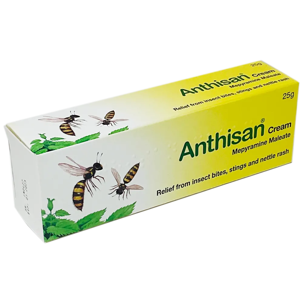Anthisan Cream 25g - Allergy and OTC Hay Fever