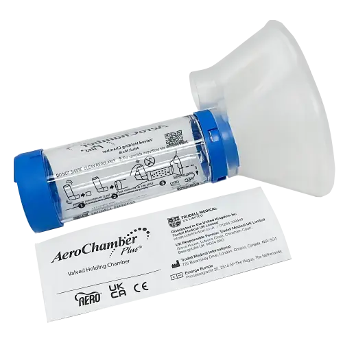 AeroChamber Plus With Adult Mask - Electrical Health and Diagnostic