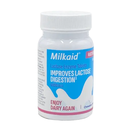 Milkaid Lactase Enzyme Tablets x60 - Diarrhoea