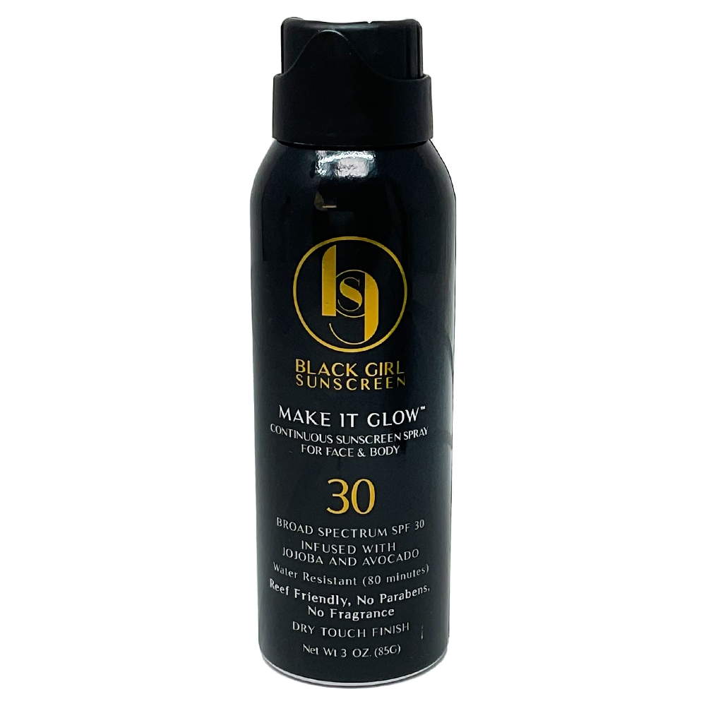 Buy Black Girl Sunscreen Make It Glow SPF 30 85g Meds UK