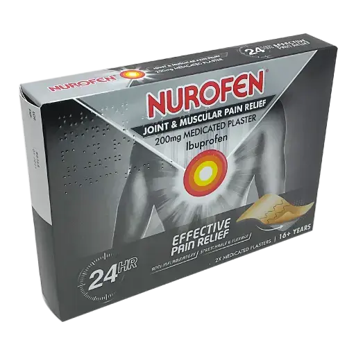 Nurofen Medicated Plaster x2 - Pain Relief