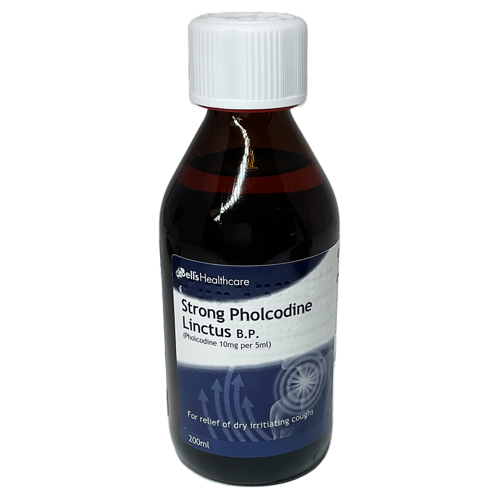 Strong Pholcodine Linctus 10mg/5ml 200ml - Cold and Flu