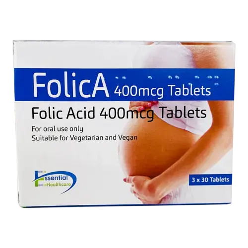 Folic Acid 0.4Mg X90 Tablets