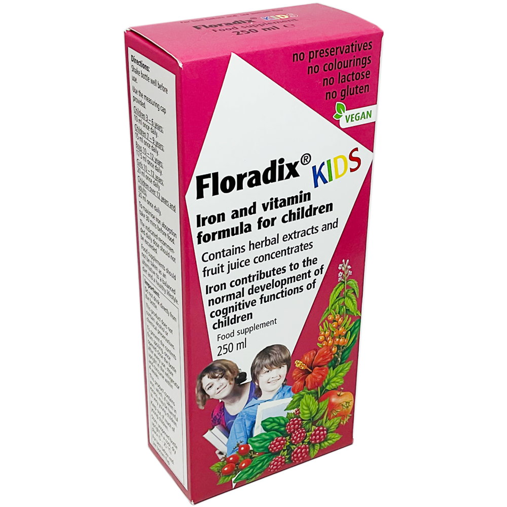 Floradix Kids Liquid 250ml - Vegan