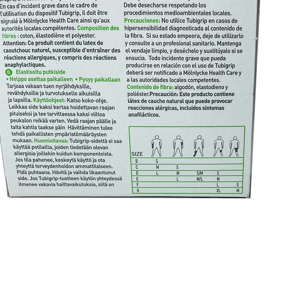 Buy Tubigrip Support Bandage 1m/1.09 yards SIZE F First Aid