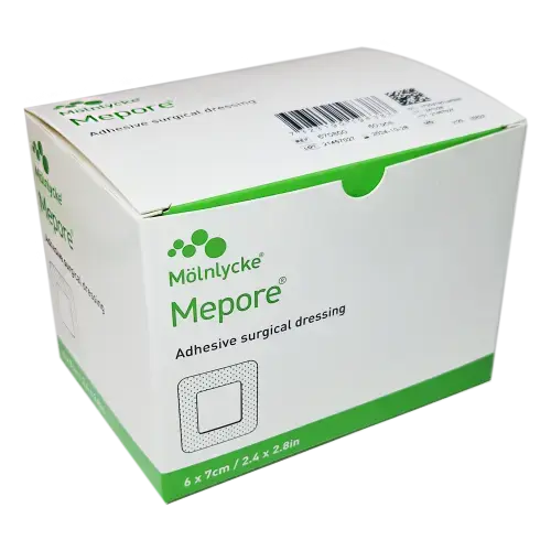 Mepore 6x7cm 60x Dressings - First Aid