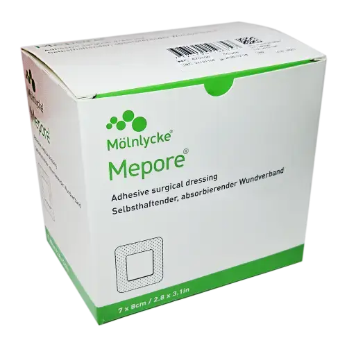 Mepore 7x8cm 55x Dressings - First Aid