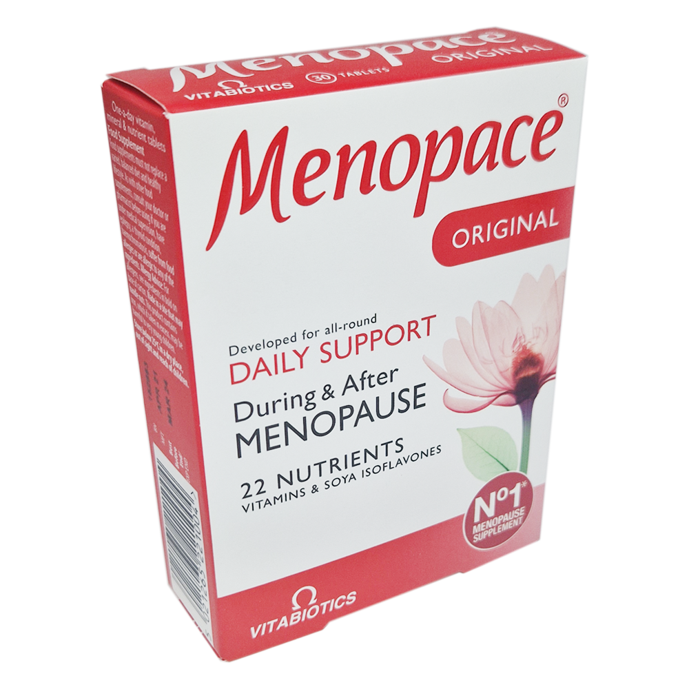 Menopace Original Tablets (Vitabiotics) - 30 Tablets - Vitamins and Supplements