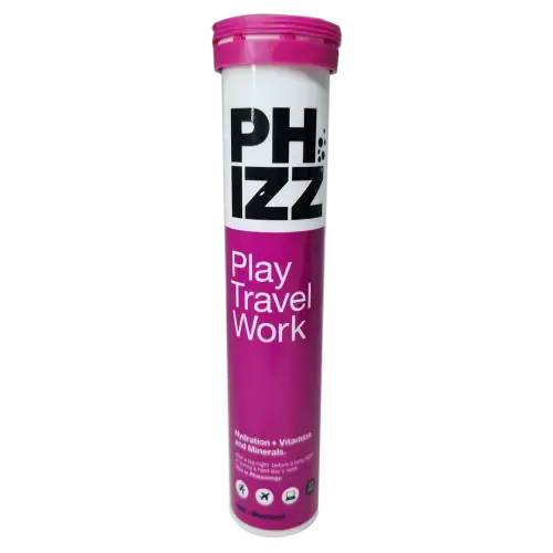 phizz play work travel vitamins tube