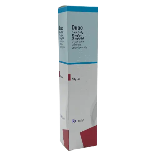 Duac Once Daily Gel / Clindamycin & Benzoyl peroxide Gel - Acne