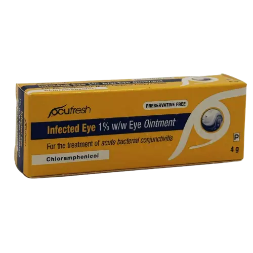 Chloramphenicol 1% w/w Infected Eye Ointment