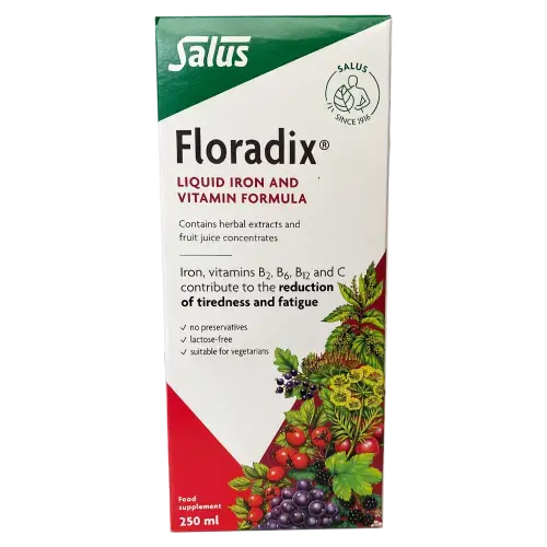 Floradix Liquid Iron And Vitamin Formula 250Ml