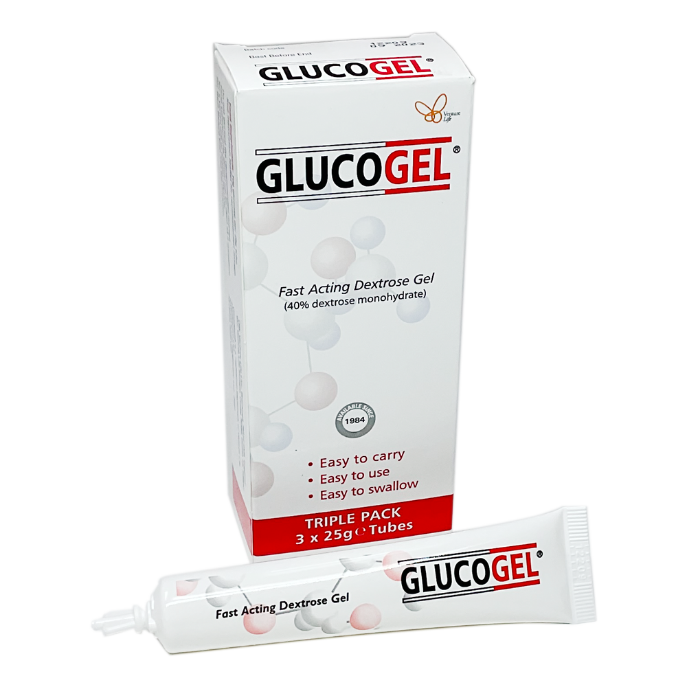 GlucoGel 3x 25g Tubes