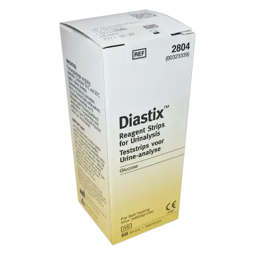 Diastix Reagent Strips for Urinalysis x50 - Electrical Health and Diagnostic