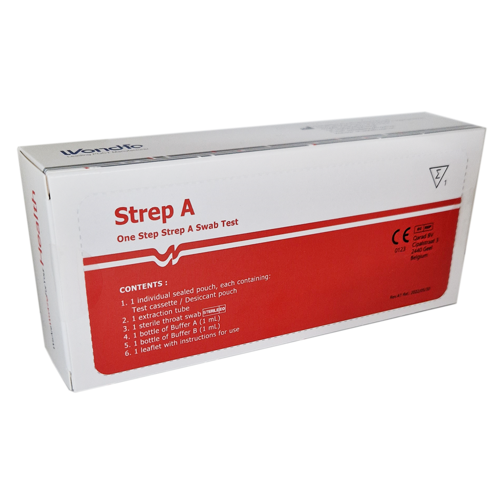Strep A One Step Swab Test - Electrical Health and Diagnostic