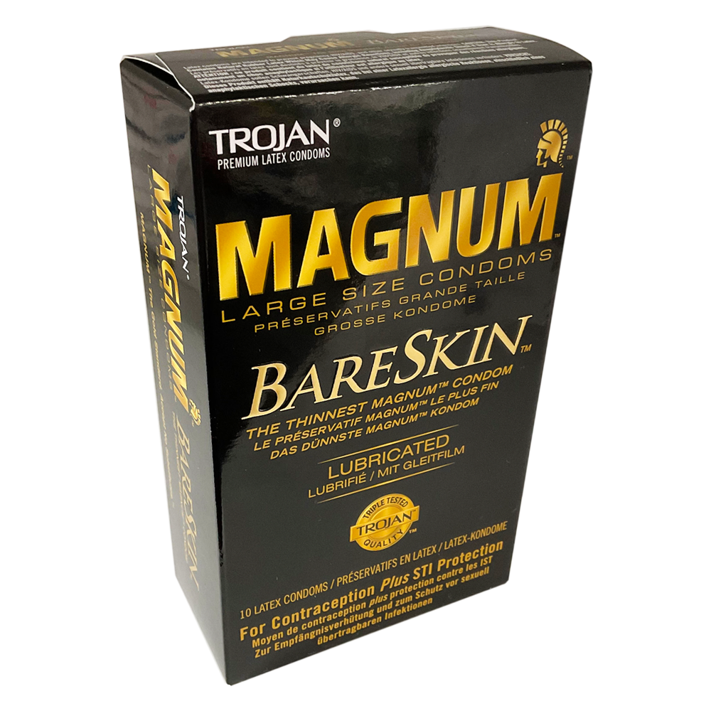 Magnum Bareskin Condoms x10 - Condoms and Sexual Health