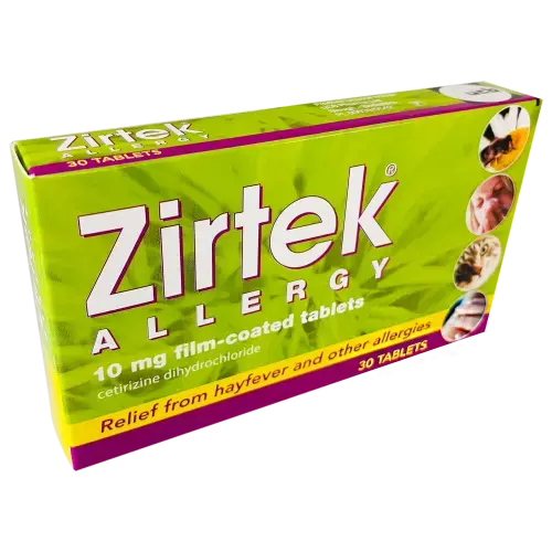 Zirtek Allergy Tablets