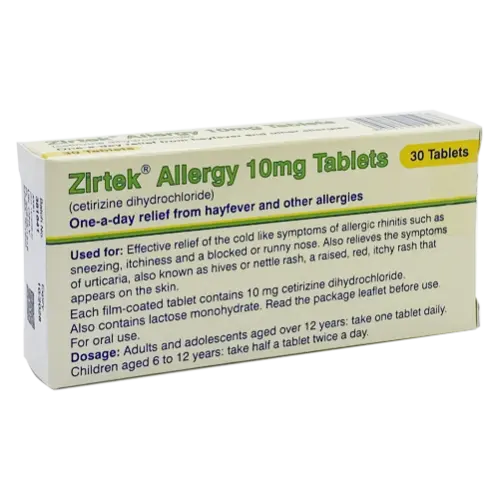 Zirtek Allergy Tablets  PI 2