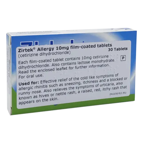 Zirtek Allergy Tablets  PI