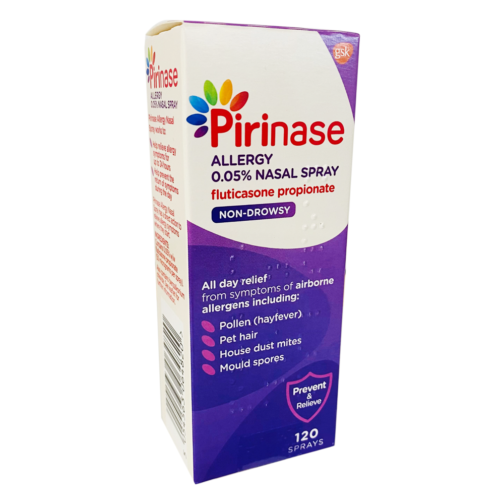 Buy Pirinase Allergy Nasal Spray 120 Sprays UK Pharmacy