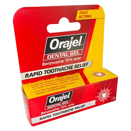Orajel Dental Gel Rapid Toothache Relief - Dental Products