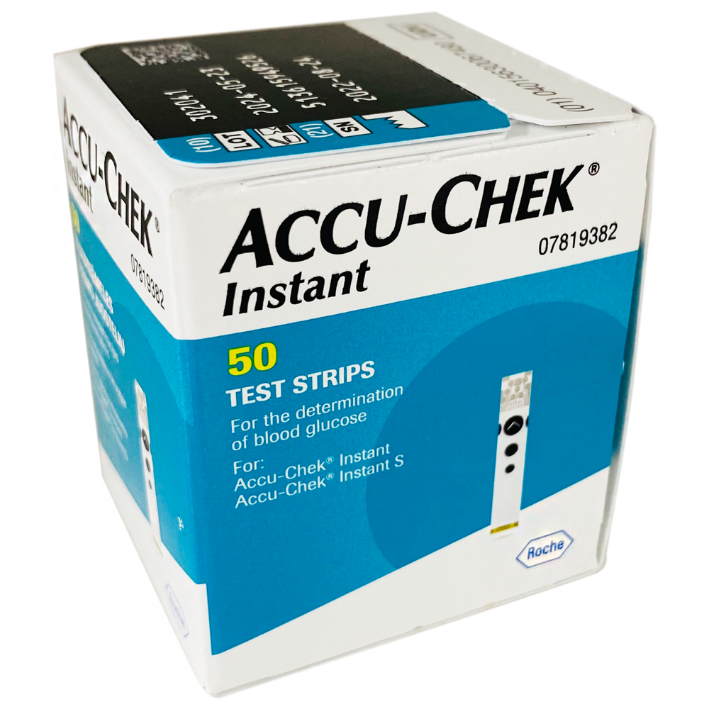 Accu-Chek Instant - 50 Test Strips - Electrical Health and Diagnostic
