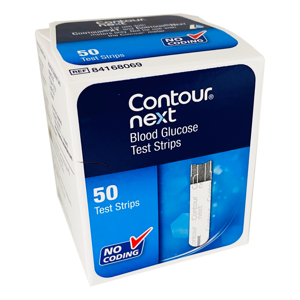 Contour Next Blood Glucose 50 Test Strips - Electrical Health and Diagnostic