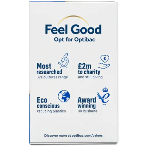 Optibac Every Day Extra 90 Capsules - Optibac