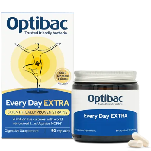 Optibac Every Day Extra 90 Capsules - Optibac