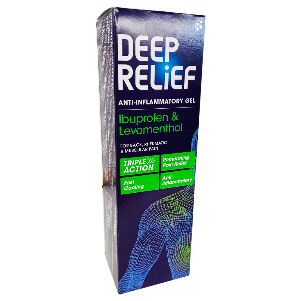 Deep Relief Anti-Inflammatory Gel 100g - Pain Relief