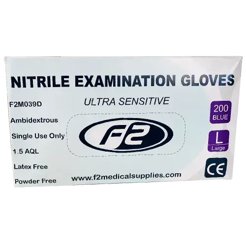 Nitrile Examination Gloves 200 Box - Large