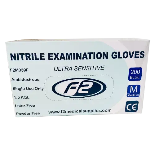 Nitrile Examination Gloves 200 Box - Medium